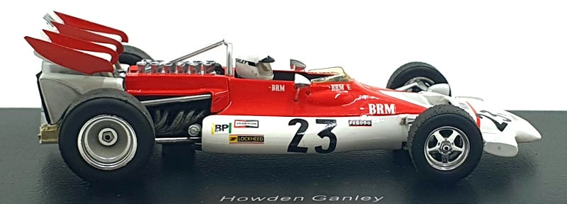Spark 1/43 Scale S1854 - F1 BRM P160B #23 French GP 1972 - Howard Ganley