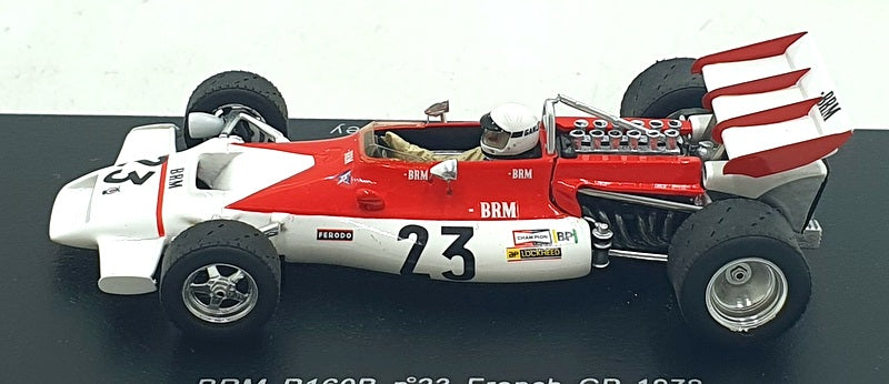 Spark 1/43 Scale S1854 - F1 BRM P160B #23 French GP 1972 - Howard Ganley