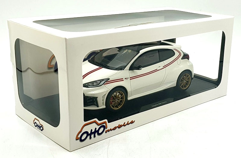 Otto Models 1/18 Scale Resin OT1183 Toyota GR Yaris TGR Italy Limited Ed. White