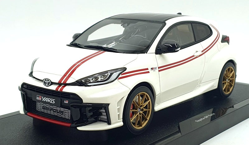 Otto Models 1/18 Scale Resin OT1183 Toyota GR Yaris TGR Italy Limited Ed. White