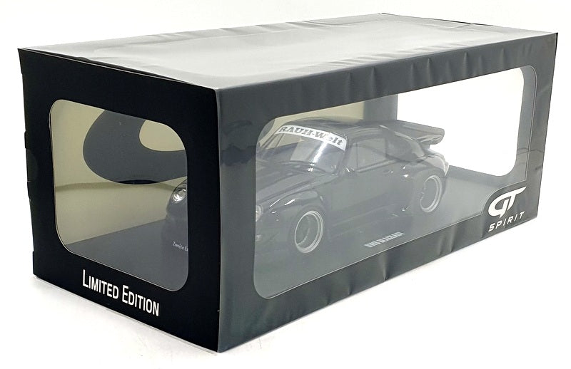 GT Spirit 1/18 Scale Resin GT587 - Porsche RWB Blackaut - Black