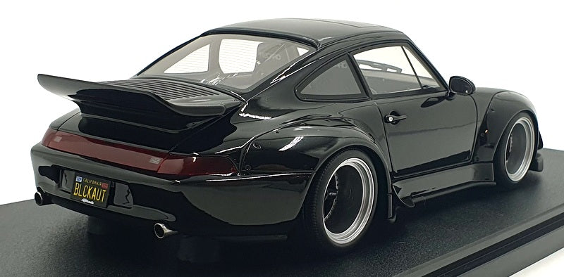 GT Spirit 1/18 Scale Resin GT587 - Porsche RWB Blackaut - Black