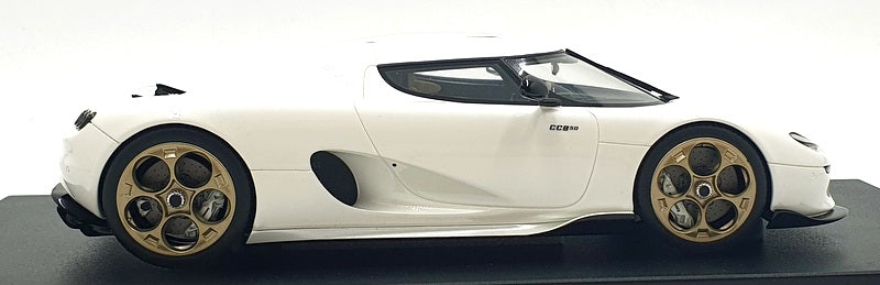 GT Spirit 1/18 Scale Resin GT903 - Koenigsegg CC850 - Crystal White