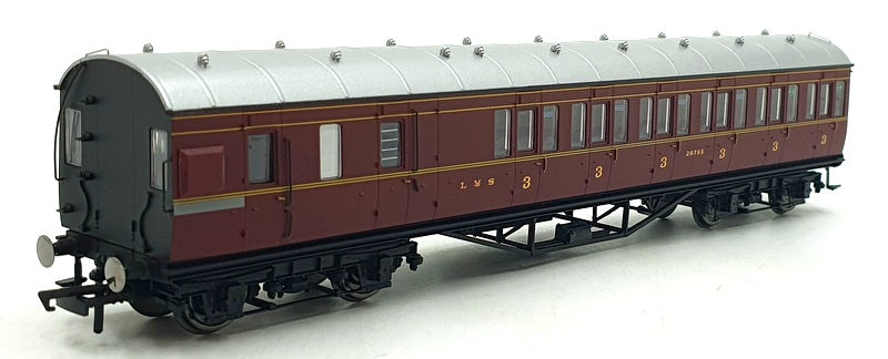 Hornby OO Gauge (1/76) R4677C - LMS Non-Corridor 3rd Class Brake Coach '20755'