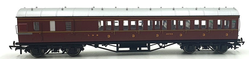 Hornby OO Gauge (1/76) R4677C - LMS Non-Corridor 3rd Class Brake Coach '20755'