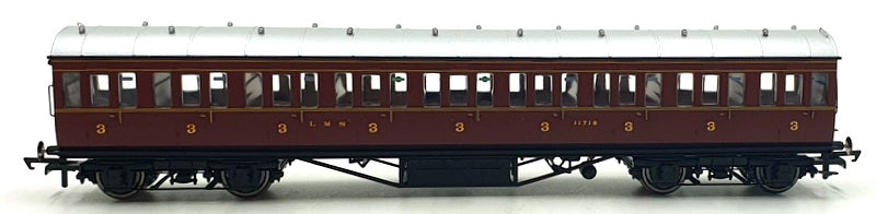 Hornby OO Gauge (1/76) R4657A - LMS Non-Corridor 3rd Class Coach '11718'