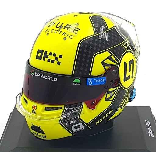 Spark 1/5 Scale 5HF091 - Helmet Lando Norris McLaren F1 Team Bahrain 2023