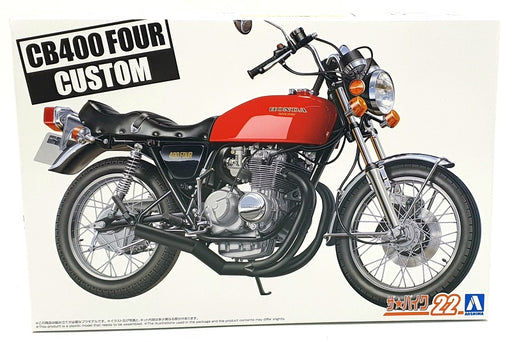 Aoshima 1/24 Scale Kit 20115 - Honda CB400 Four '76 Custom Motorcycle