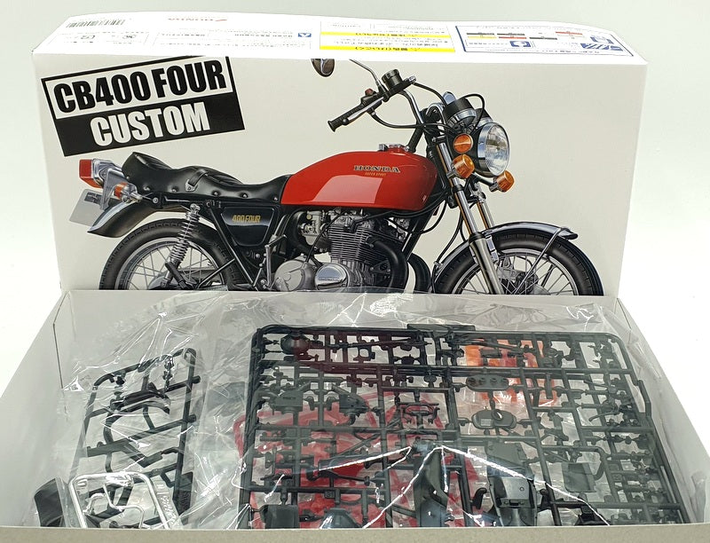 Aoshima 1/24 Scale Kit 20115 - Honda CB400 Four '76 Custom Motorcycle