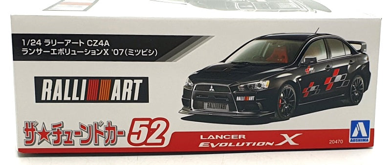 Aoshima 1/24 Scale Kit 20470 - Mitsubishi Lancer Evolution X CZ4A