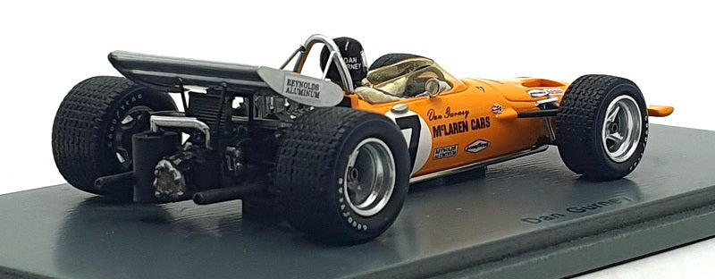Spark 1/43 Scale S4844 - F1 McLaren M14A #17 6th French GP 1970 - Gurney