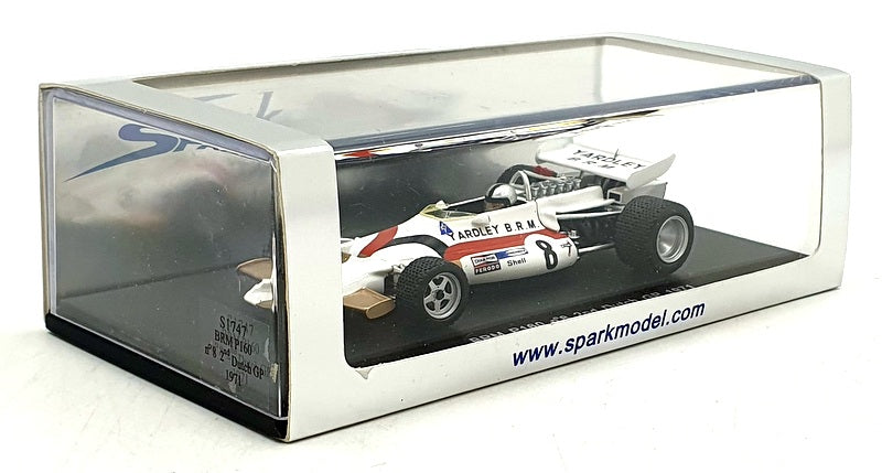 Spark 1/43 Scale S1747 - F1 BRM P160 #8 Dutch GP 1971 - Rodriguez