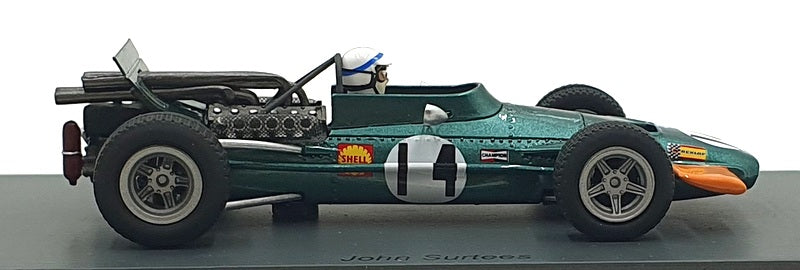 Spark 1/43 Scale S2346 - F1 BRM P139 #14 3rd US GP 1969 - Surtees