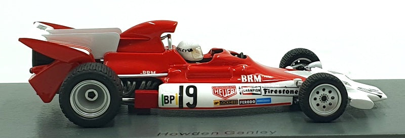 Spark 1/43 Scale S5285 - F1 BRM P180 #19 Monaco GP 1972 - Ganley