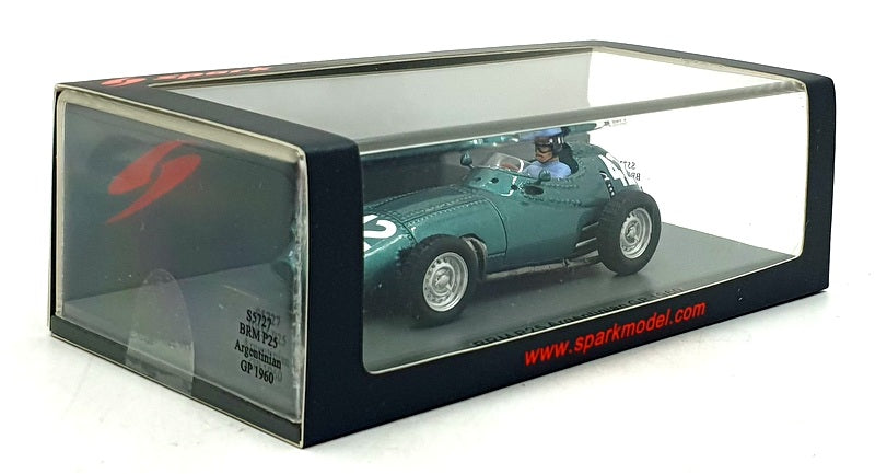 Spark 1/43 Scale S5727 - F1 BRM P25 #42 Argentinian GP 1960 - Hill