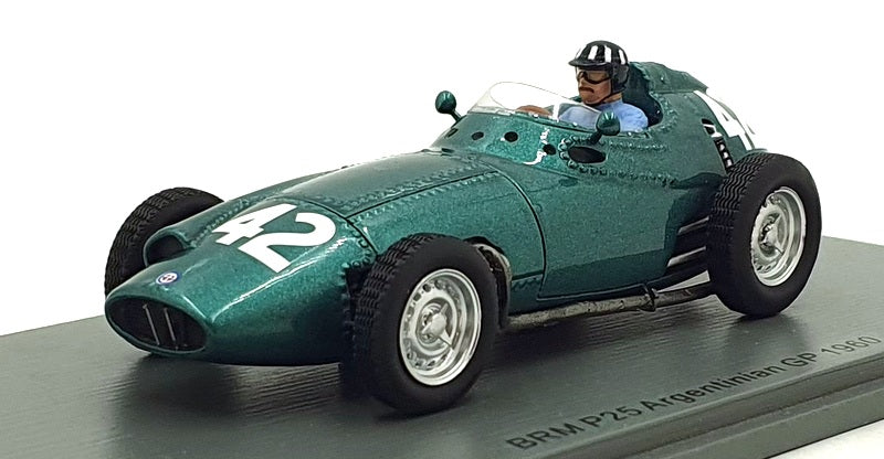 Spark 1/43 Scale S5727 - F1 BRM P25 #42 Argentinian GP 1960 - Hill