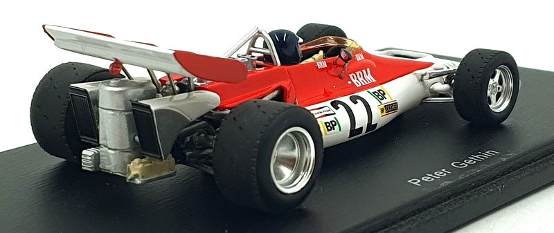 Spark 1/43 Scale S1744 - F1 BRM P160B #22 French GP 1972 - Gethin