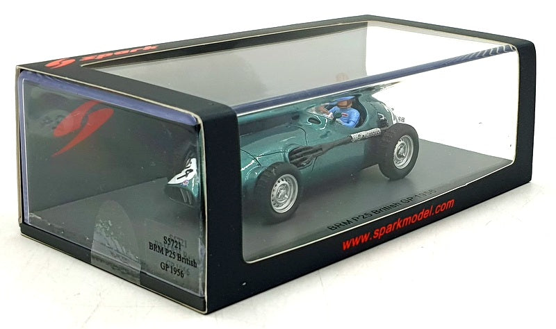Spark 1/43 Scale S5721 - F1 BRM P25 #24 British GP 1956 - Brooks