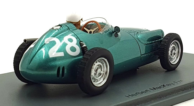 Spark 1/43 Scale S5729 - F1 BRM P25 #28 French GP 1957 - Mackey-Fraser
