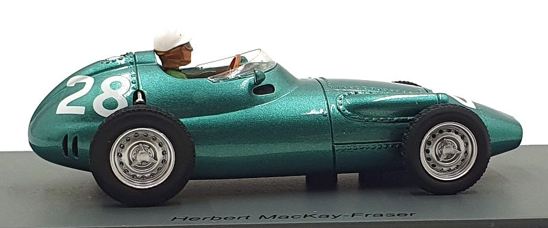 Spark 1/43 Scale S5729 - F1 BRM P25 #28 French GP 1957 - Mackey-Fraser