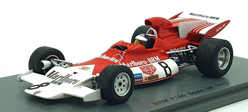 Spark 1/43 Scale S5284 - F1 BRM P180 #8 Spain GP 1972 - Gethin