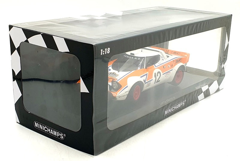 Minichamps 1/18 Scale 155 791712 - Lancia Stratos HF #12 Acropolis Rally 1979