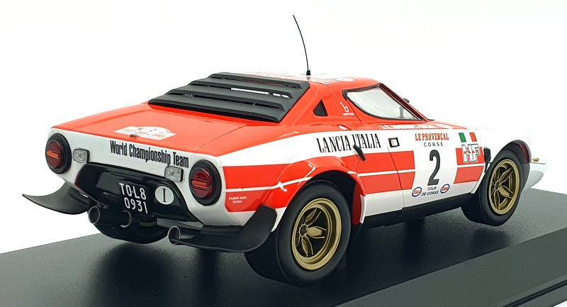 Minichamps 1/18 Scale 155 741702 - Lancia Stratos HF #2 1st Tour de Corse 1974