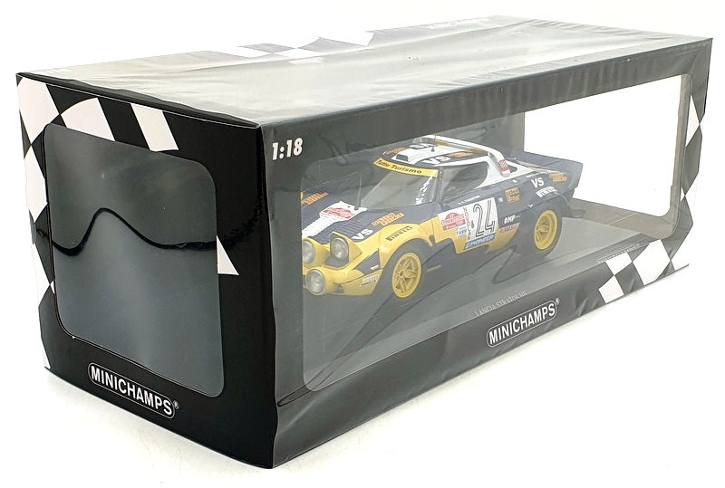 Minichamps 1/18 Scale 155 801724 - Lancia Stratos HF #24 Sanremo Rally 1980