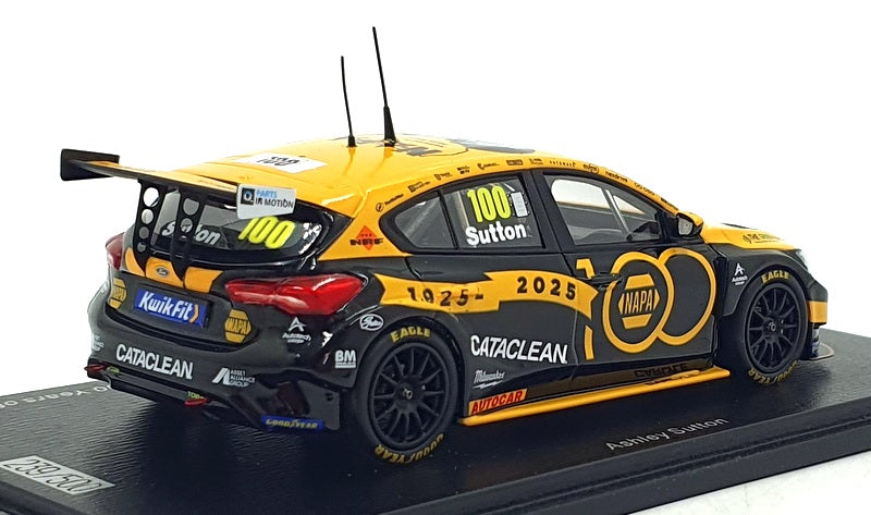 Spark 1/43 Scale UK041 - Napa Racing UK Ford Focus BTCC Brands GHatch Indy 2025