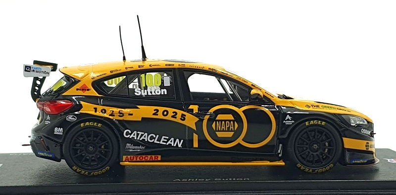 Spark 1/43 Scale UK041 - Napa Racing UK Ford Focus BTCC Brands GHatch Indy 2025