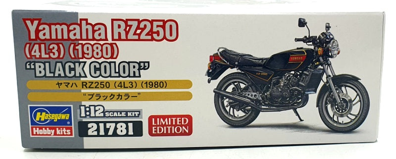 Hasegawa Kits 1/12 Scale 21781 - 1980 Yamaha RZ250 (4L3) - Black