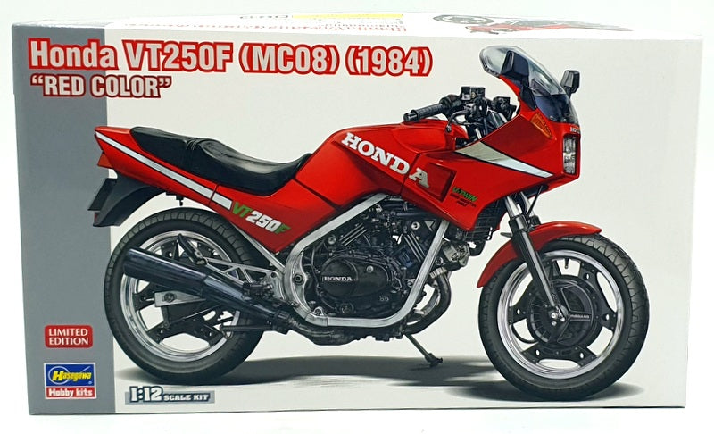 Hasegawa Kits 1/12 Scale 21780 - 1984 Honda VT250F (MC08) - Red
