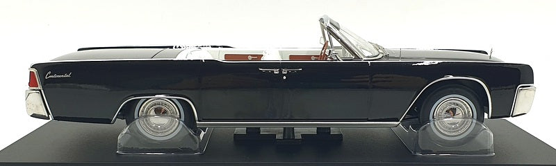 KK 1/18 Scale Diecast KKDC181521 - 1963 Lincoln Continental Convertible - Black