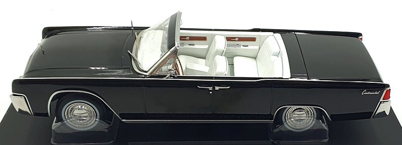 KK 1/18 Scale Diecast KKDC181521 - 1963 Lincoln Continental Convertible - Black