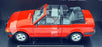 Sun Star 1/12 Scale 4989R - 1984 Ford Escort XR3i Cabriolet - Sunburst Red