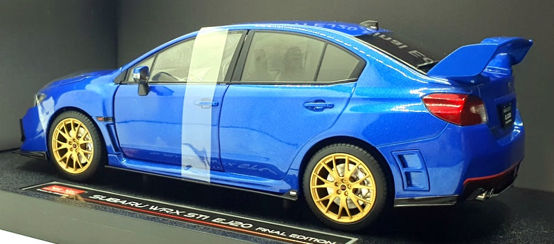 Sun Star 1/18 Scale 5558 - Sabaru WRX STI EJ20 Final Edition - Blue Pearl