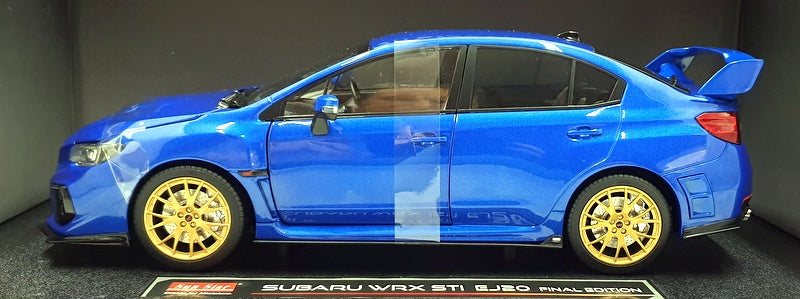 Sun Star 1/18 Scale 5558 - Sabaru WRX STI EJ20 Final Edition - Blue Pearl