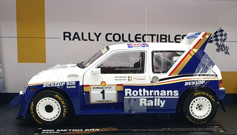 Sun Star 1/18 Scale 5550 - MG Metro 6R4 #1 1st Donegal International Rally 1986