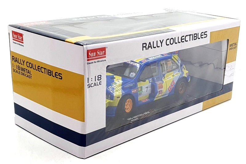 Sun Star 1/18 Scale 5549 - MG Metro 6R4 #7 Donegal International Rally 1993