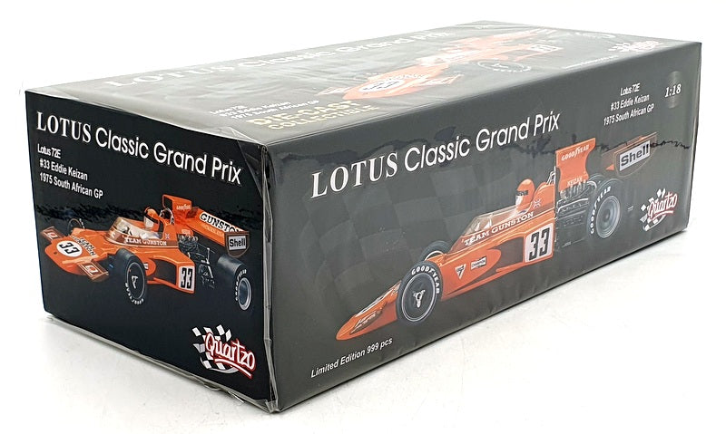 Quartzo 1/18 Scale 18294 - F1 Team Lotus Type 72E #33 South African GP 1975