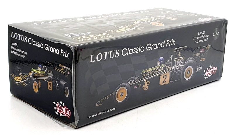Quartzo 1/18 Scale 18293 - F1 Team Lotus Type 72E #2 Monaco GP 1973