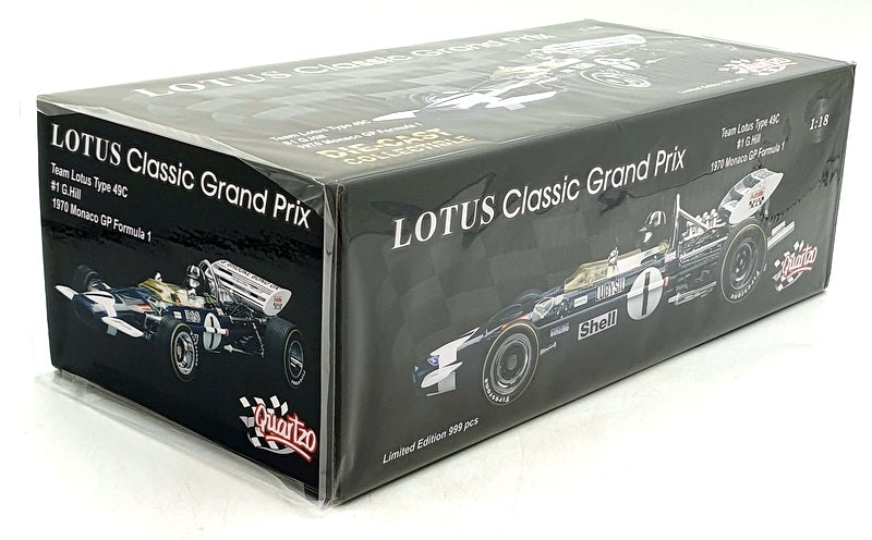 Quartzo 1/18 Scale 18223 - F1 Team Lotus Type 49C #1 Monaco GP 1970