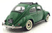 Sun Star 1/12 Scale 5221 1958 Volkswagen Beetle Saloon Opening Roof Agave Green