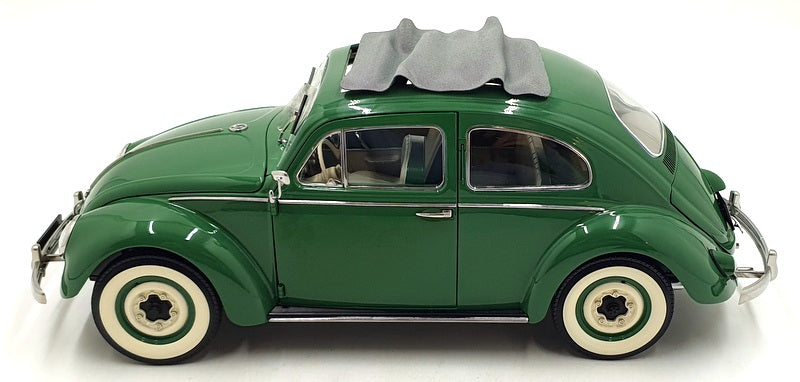 Sun Star 1/12 Scale 5221 1958 Volkswagen Beetle Saloon Opening Roof Agave Green