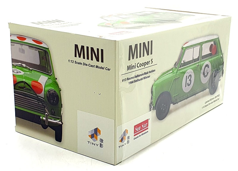 Sun Star 1/12 Scale 5325 - Mini Cooper S #13 1st Bathurst 1966 - Aaltonen/Holden