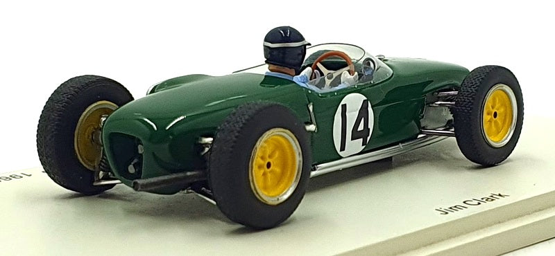 Spark 1/43 Scale Resin S1840 - F1 Lotus 18 #14 3rd Portugal GP 1960 - Jim Clark