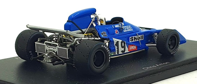 Spark 1/43 Scale S1726 - F1 Matra MS120B #19 South African GP 1971 - Amon