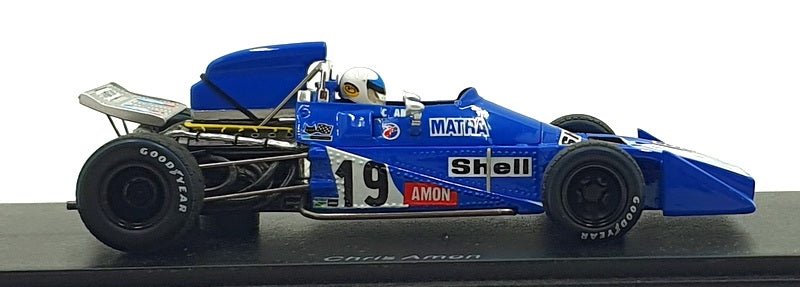 Spark 1/43 Scale S1726 - F1 Matra MS120B #19 South African GP 1971 - Amon