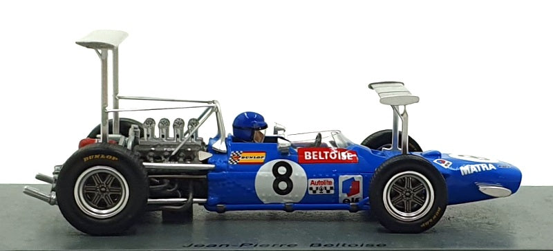 Spark 1/43 Scale S5382 - F1 Matra MS10 #8 6th South African GP 1969 - Beltoise