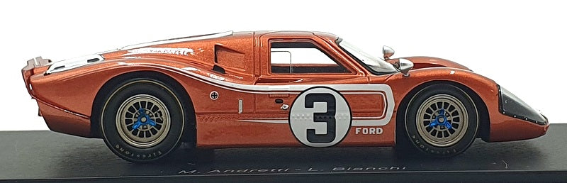Spark 1/43 Scale S4543 - F1 Ford GT40 MkIV #3 24Hr Le Mans 1967 Andretti/Bianchi